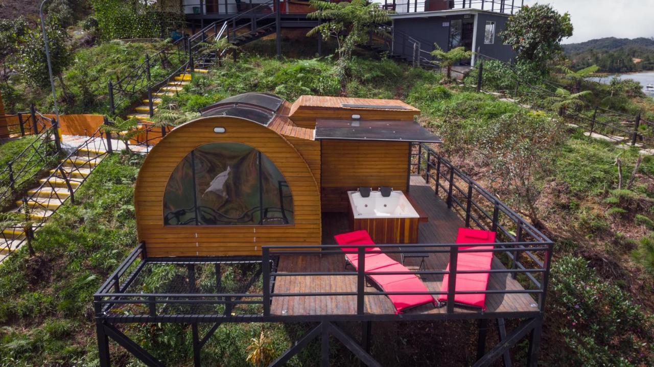 Glamping The Mountain Guatapé Exterior foto